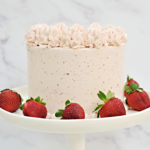 chocolate cake strawberry buttercream