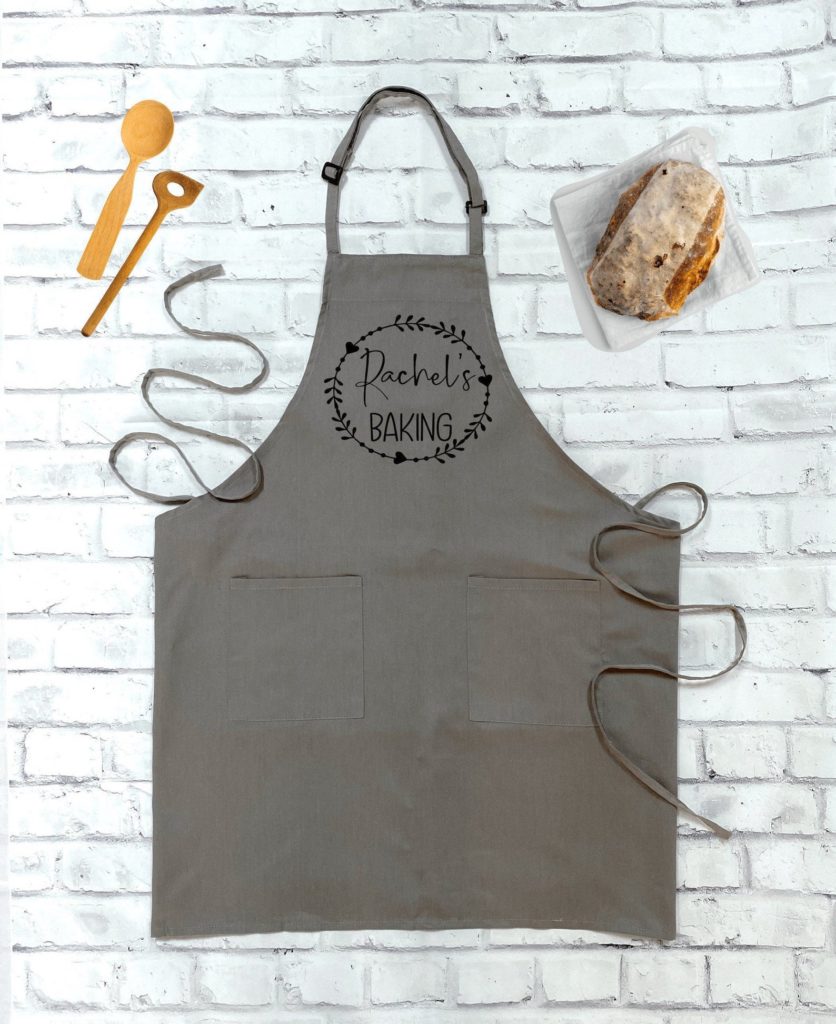 personalized linen baking apron - shop our collection of Etsy's unique & thoughtful gift ideas for the baker, curated by Minette Rushing's southern baking blog