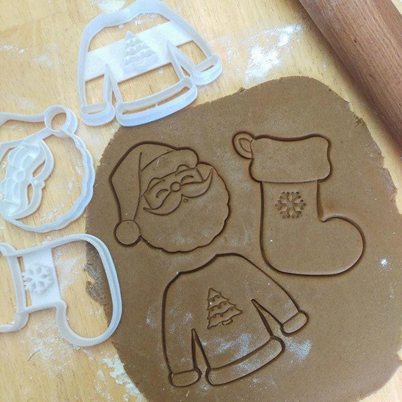 santa holiday cookie cutters - shop holiday cookie cutters and sprinkle mixes on etsy